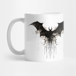 Bat Emblem - White Mug